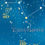 Cassiopeia la bellezza dell’occhio e quella della mente