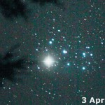 Congiunzione tra Venere e le Pleiadi
