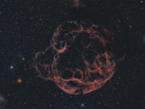 Simeis 147 – Spaghetti Nebula – Mosaico 4 pannelli