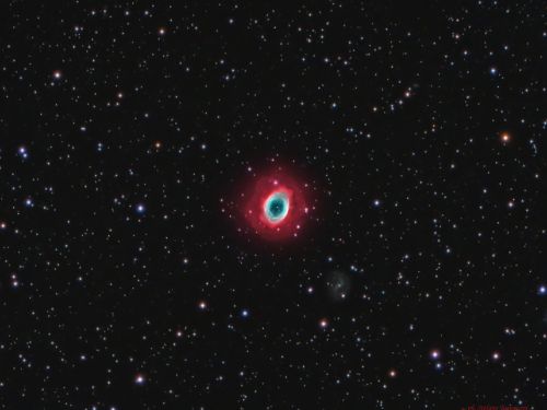 Ring Nebula M57 e alone esterno