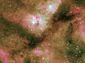 Keyhole Nebula in NGC 3372 dal Cile