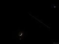 ISS tra Luna, ALdebaran e Venere