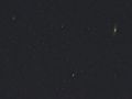 Cometa 12P Pons Brooks con le galassie M33 e M31 Andromeda