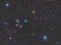 Cometa C72017 K2 Panstarrs accanto a NGC2170