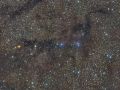 VdB126, LBN133, LBN768-769-772 "Loch Ness" nebula e NGC6793 nella Volpetta
