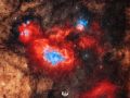 M8 Nebulosa Laguna e M20 Nebulosa Trifida