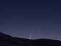 La cometa Neowise sorge sui Monti Ernici
