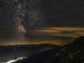 La Via Lattea dal Monte Carpegna