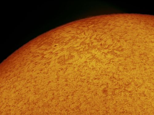 Sole in H-alpha – 29 aprile 2017
