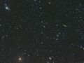 C/2014 Q2 Lovejoy e campo di galassie