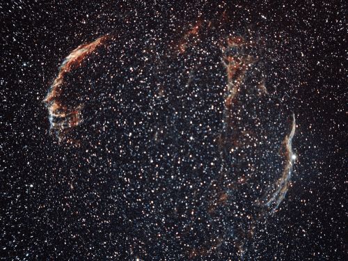 Nebulosa Velo (NG 6960, NGC 6992, NGC  6995)