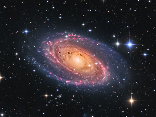 La galassia di Bode in HaRGB