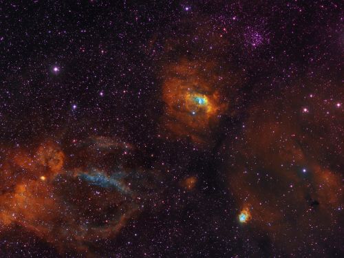 Bubble Nebula Area