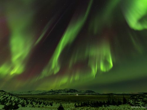 Aurora in Islanda