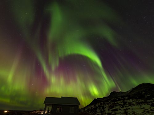 Aurora in Islanda