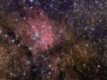 NGC 6820 – Zona H II, Costellazione della Volpetta