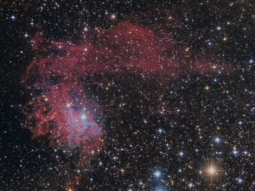 IC405 – Nebulosa Stella Fiammeggiante