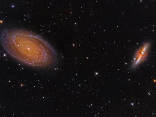 M81 & M82 – Galassia di Bode e Galassia Sigaro