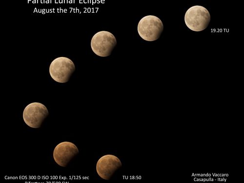 Eclisse Lunare del 07-08-2017