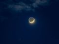 Congiunzione Luna (con luce cinerea) e Aldebaran