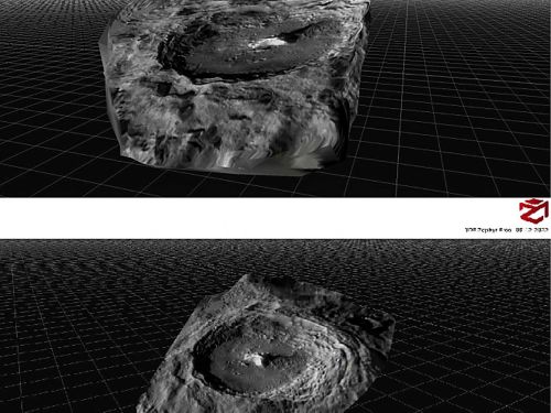 Cratere Moretus in 3D