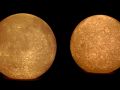 Litofania 3D Moon ambra