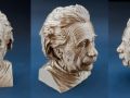Busto Hi-Res di Albert Einstein "print 3D"