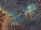 Nebulosità attorno all'ammasso Melotte15