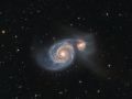 NGC5194, NGC5195, IC4278, IC4277