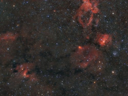 Complesso nebulare fra Cefeo e Cassiopea
