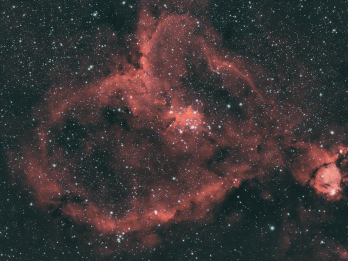 Nebulosa Cuore HaRGB