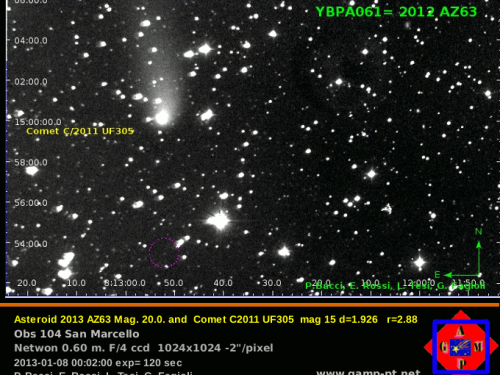 Cometa C/2011 UF305