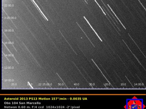 Asteroid 2013 PS13