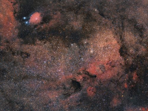 La nuvola stellare del Sagittario (Messier 24) – MOSAICO
