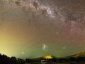 The trailer, the Magellanic clouds, the milky way and the AIRGLOW phenomenon