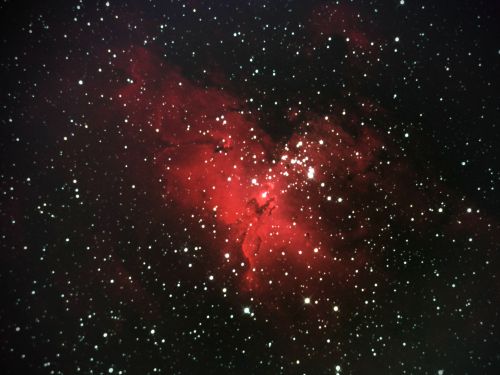 Nebulosa + ammasso di stelle