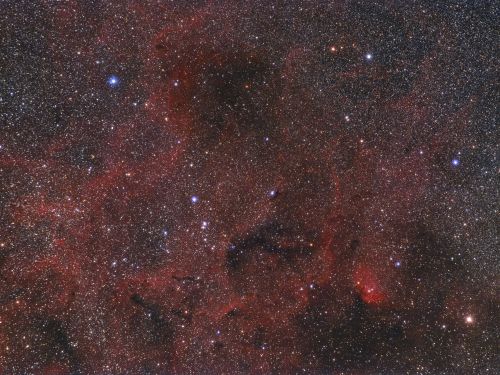Regione ad est di Sh2-101: Tulip Nebula