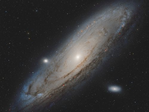 Andromeda Galaxy RGB+H-Alpha