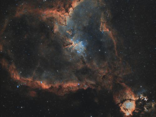 IC 1805 Nebulosa Cuore