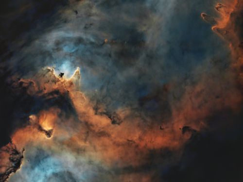 IC 1848 Nebulosa Anima Starless