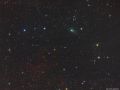 Cometa 21P Giacobini-Zinner accanto a SH2-183 e SH2-181