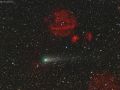 Cometa 21P Giacobini-Zinner accanto a SH2-232