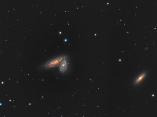 NGC4567 e NGC4568 Galassie Gemelle Siamesi