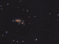 NGC5395 e NGC5394 la danza cosmica delle galassie