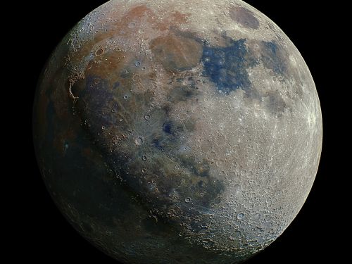 Mineral Moon in 3D