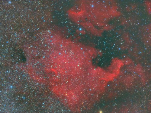 nebulosa Nord America e Pellicano