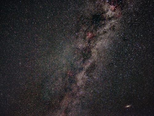 Via Lattea con Andromeda