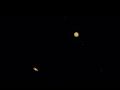 Congiunzione Giove-Saturno e Lune