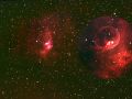 Bubble Nebula: TV101 vs RCX16"