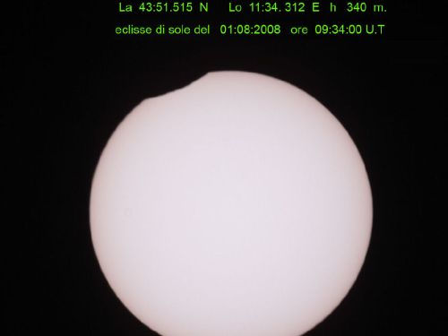 Eclissi di Sole del 01/08/2008